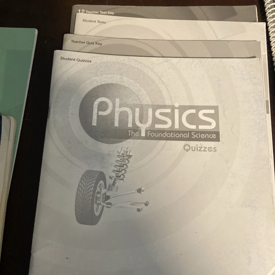 Abeka Physics 12th Grade- Physics set, Laboratory set, and Science Project Guide - Image 3 of 4