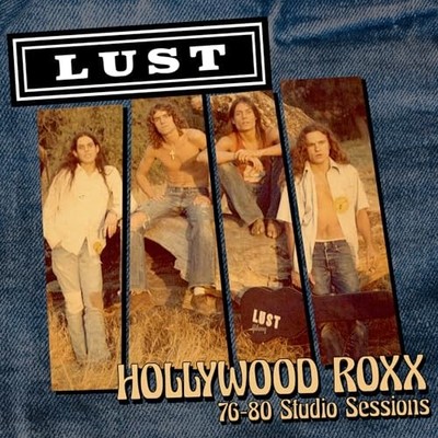 LUST - HOLLYWOOD ROXX - 76-80 STUDIO SESSIONS YELLOW VINYL - Vinyl Rec - G3z