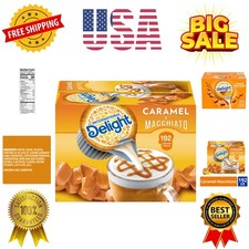 Coffee Creamer Singles, Caramel Macchiato, 192 Count
