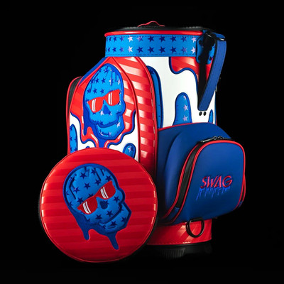 NEW: SWAG Golf American 3D Drip Skull Den Caddy Cooler