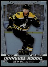 2024-25 O-Pee-Chee Platinum #217 Justin Brazeau Rainbow