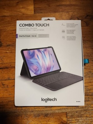 Logitech Combo Touch Keyboard Case for iPad Pro 11-inch (M4 & M5) - Graphite