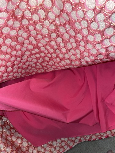 New Flora Bea NYC Bubbly Pink Polka Dot Terina Dress NWT - Size S Cute - Picture 10 of 10