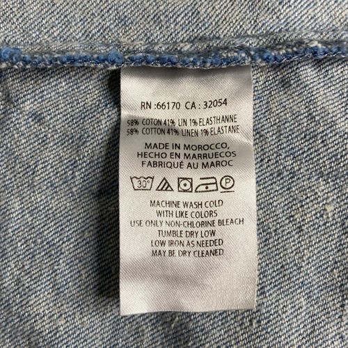 Pilcro by Anthropologie Wide Leg Jeans Women's Plus 20W Blue - Picture 8 of 8