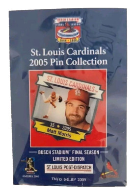 MLB Licensed St. Louis Cardinals Matt Morris #35 2005 Limited Edition Lapel Pin