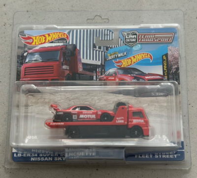 Hot Wheels Team Transport 44 LB-ER34 SUPER SILHOUETTE NISSAN