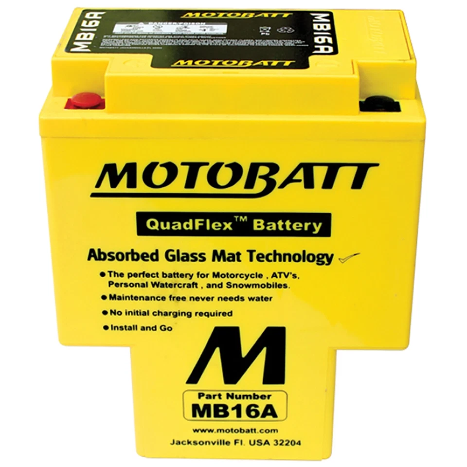 Motobatt Battery For Honda VT750C Shadow 750cc 1983 Foto 2 de 3