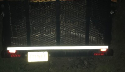 BLACK Reflective Tape, White at Night, Oracal Oralite, High Quality, Pick a Size