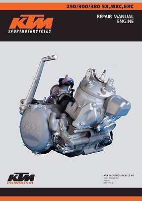 KTM Engine Service Workshop Shop Repair Manual Book 2002 300 EXC