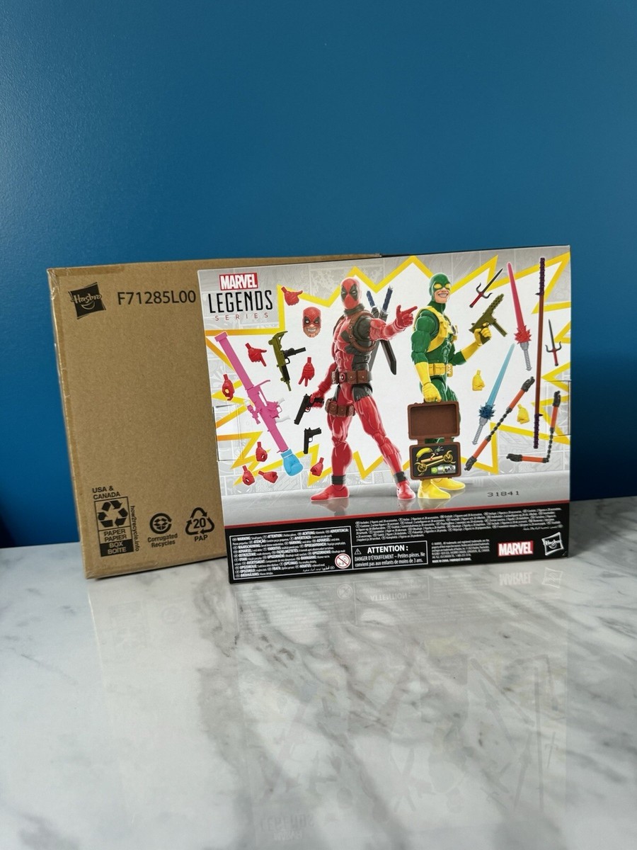 Marvel Legends SDCC 2023 Set Esclusivo Action Figure Deadpool E Bob Agent Of Hydra, 15 Cm, Confezione Da 2 Pezzi, Hasbro