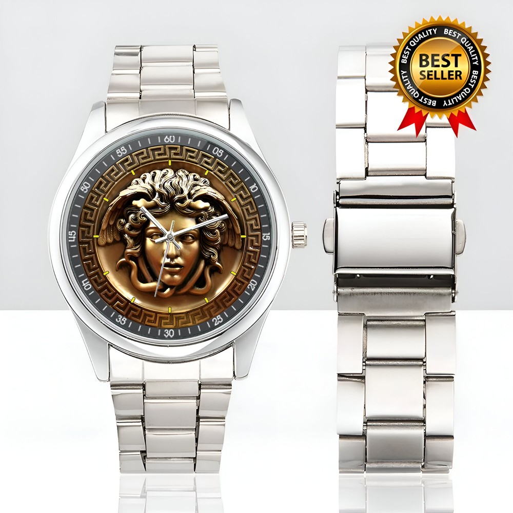 Story of the Versace Medusa Head Logo Men's Sport Stainless Steel Metal Watch