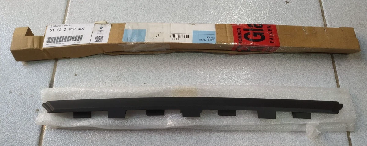 BMW G30-G31 bumper rear trim black matte !NEW! GENUINE 51122412407  
