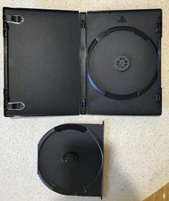 Pack Of 1 Original Sony PS2 Replacement Game Case(small p logo)( 2- disc-) ps2