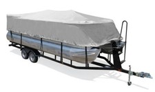 FULL COVER FITS PONTOON BOAT 17' TO 18' 96" BEAM TRAILERABLE MADE IN USA