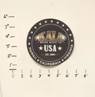 KALA Brand Music Company Ukulele USA Hawaii California Virginia 5" Round 2A