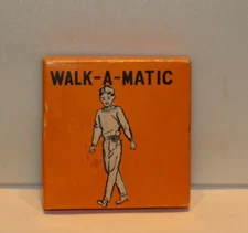 Vintage Walk-A-Matic Pedometer Walkers Joggers 76333 Early Mileage Tracker