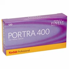 100 Rolls Kodak Professional Portra 400 120 Color Negative Film (5pk X 20) 