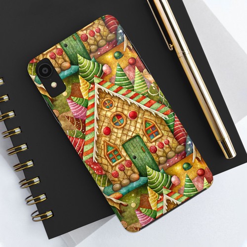 Gingerbread House Tough Phone Cases for iPhone 7-16 and Samsung S21-S24 - Picture 86 of 108