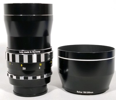 Steinheil Munchen Lens Auto-S-Tele-Quinar 135mm f2.8 for Exakta