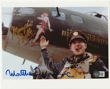MATTHEW MODINE Signed MEMPHIS BELLE 8x10 PHOTO Beckett Auth (BAS)