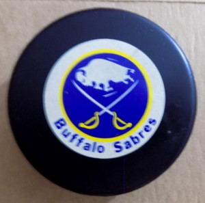 VINTAGE Buffalo Sabres NHL Hockey Puck