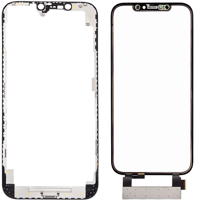 4 in 1 W/ Frame (Front Glass + OCA Installed + Touch)For iPhone 12