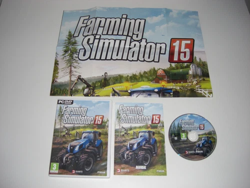 FARMING SIMULATOR 15 Pc DVD Rom 2015 Farm Sim - FAST DISPATCH