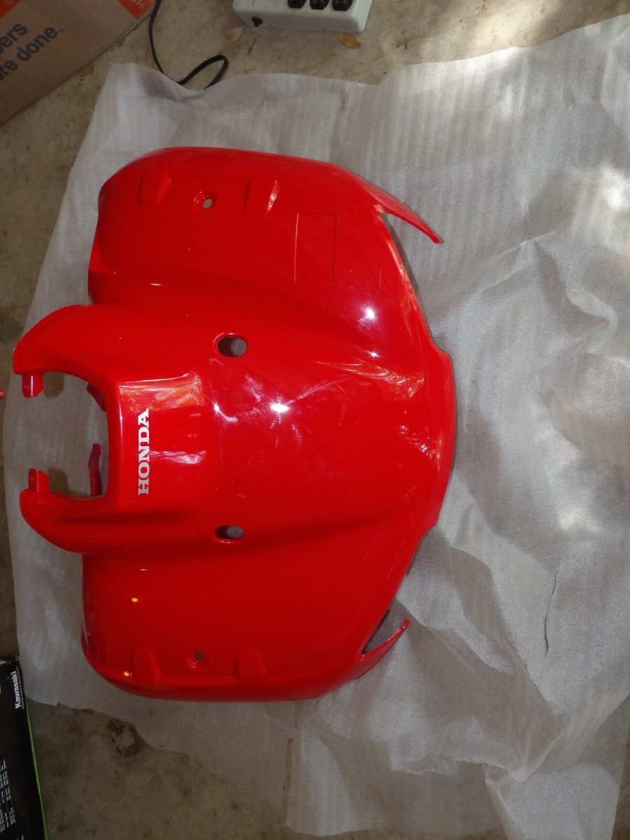 NOS Honda TRX500 FOREMAN RUBICON 05-07 FRONT FENDER RED GENUINE NOS Honda TRX500 FOREMAN RUBICON 05-07 FRONT FENDER RED GENUINE