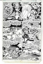 SPIDER-WOMAN # 34 PAGE 3 MARVEL 1981 Steve Leialoha Bruce Patterson 1/3 SPLASH