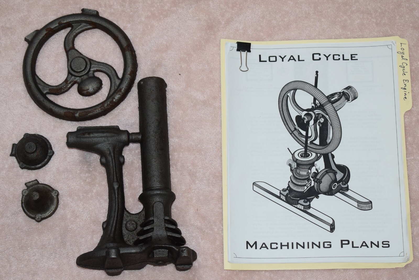 RMC Rowland Manufacturing Type B Modified Loyal Cycle Engine Casting