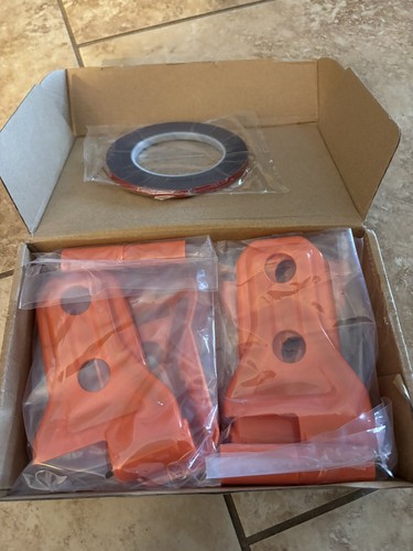 Orange Door Hinge Cover Trim Exterior Accessories for Jeep Wrangler JL JLU & Gla - Picture 1 of 1