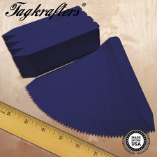 PURPLE 6" x 5/8" Plastic Plant Labels Plant Stakes Markers Nursery Tags USA Made