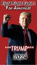 Trump Refrigerator Magnet Fight Fight Fight For America