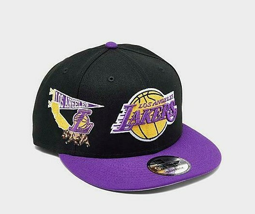 New Era Los Angeles Lakers City Series Mens Snapback Hat NEW LA