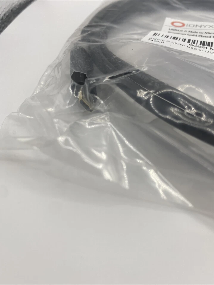 5FT USB 2.0 A Male to Micro B Male 5-pin Data Sync Charger Charging Cable Cord - Image 3 of 4