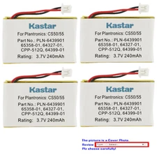Kastar Headset Battery for Plantronics CS50 CS55 Lifter HL10 Savi 410 Savi 420