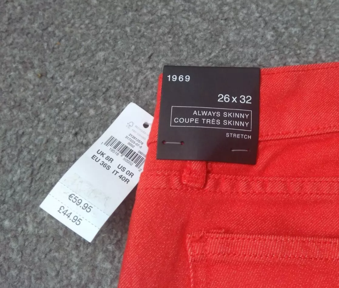 Gap jeans sales always skinny 1969