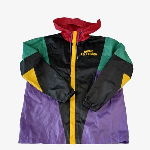 MTV Music Television Retro Colorblock 