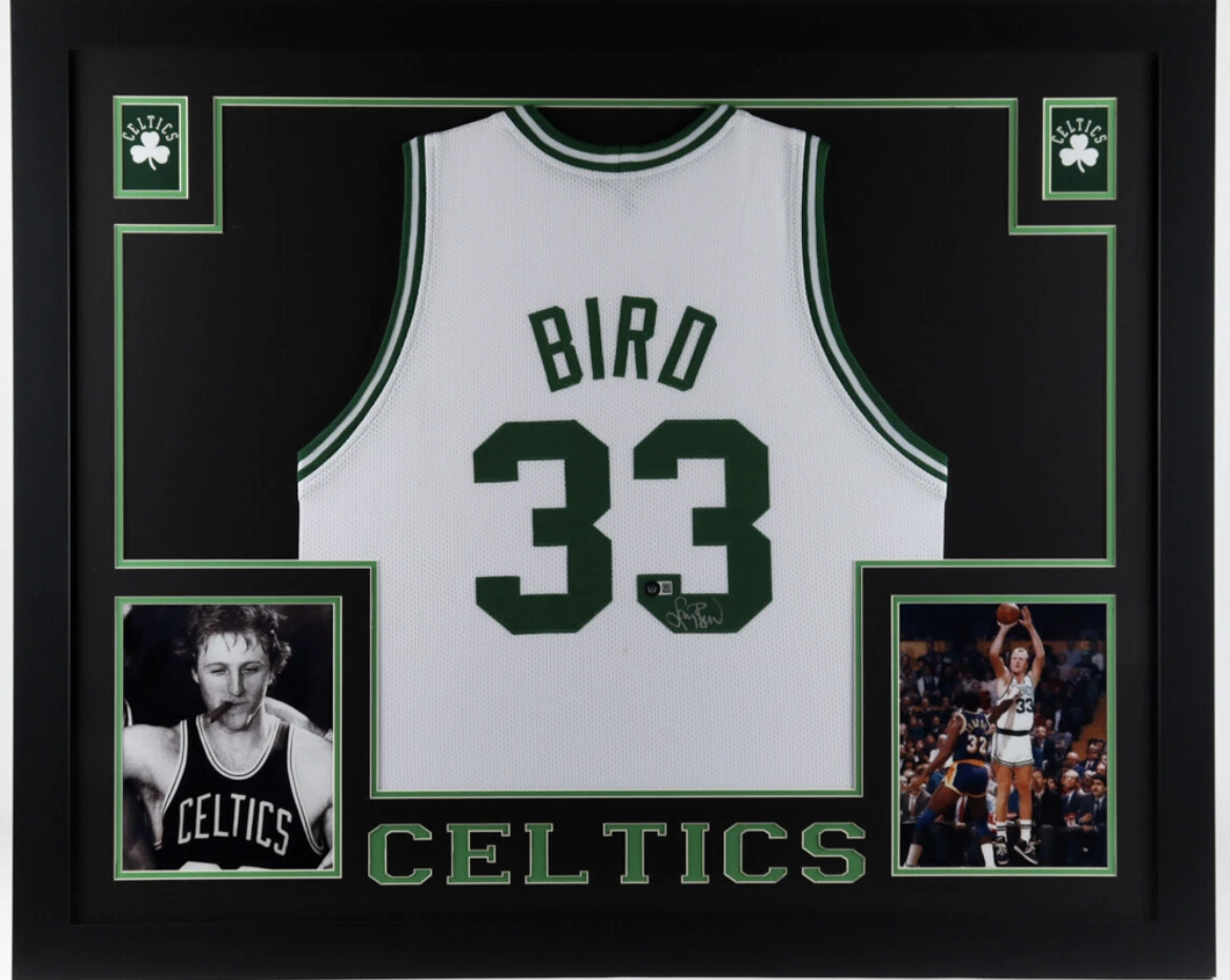 Larry bird sales autographed jersey