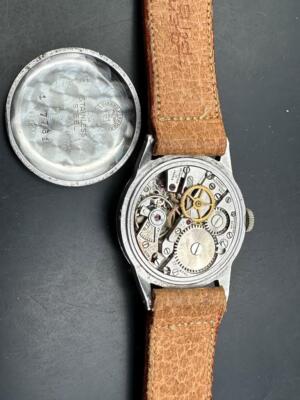 【Girard-Perregax】1940〜50s ミリタリーウォッチ アロー WW II Era Girard Perregaux Midsize Military Style Mechanical Wind