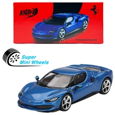 BBR Models 1:64 Ferrari 296 GTB – Blu Corsa – Limited Edition