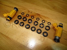 Fuel Injector Seal / O-Ring Kit for Mitsubishi Diamante, Eclipse, Galant (6-Cyl)