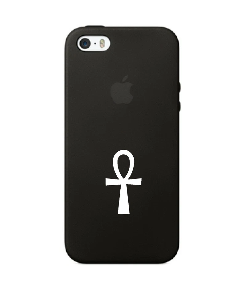 6 Small Ankh Symbol Egyptian Egypt Pagan Vinyl Decals Phone Stickers Set - Image 2 of 2
