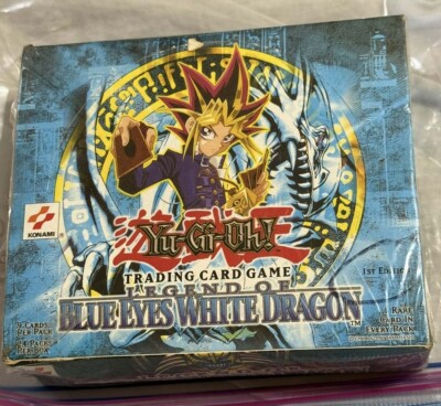 遊戯王 英語 Legend of Blue-Eyes White Dragon YuGiOh Dark Legends Single Card Super Rare Blue-Eyes White Dragon