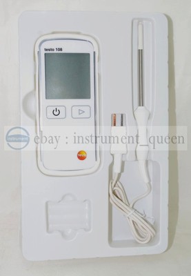 Testo 108 waterproof temperature 0563 1080 Type K Waterproof Food Thermometer