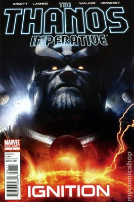 Thanos Imperative Ignition 1A Briclot 1st Printing FN+ 6.5 2010 Stock Image
