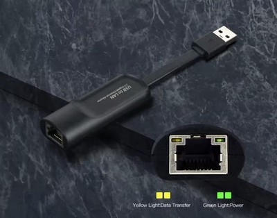 USB Gigabit-Ethernet-Adapter, 2500 Mbit/S, USB 3.0-Netzwerkkarte Auf Rj45-Lan
