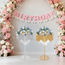 Flower Stand for Wedding Birthday Party Events,Wedding Flower Stand, 38 68cm NEW