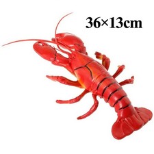 14x5in Big Fake Lobster Model for Dispaly Artificial Marine Animals Decoration