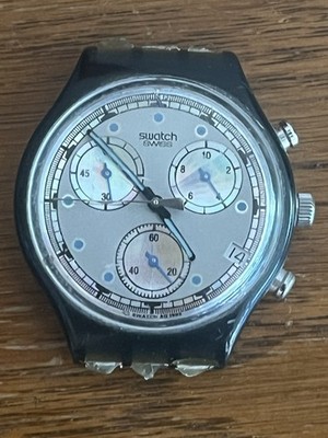 Swatch Four Jewels Chronograph Herren Quartz Vintage Armbanduhr 90er A429